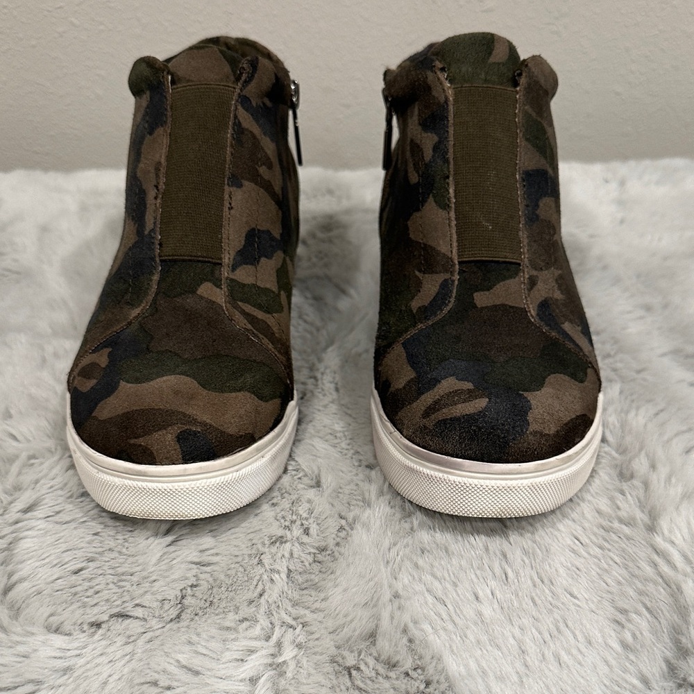 Aqua College Glady Hidden Wedge Sneakers Camo Waterproof | Women’s 8.5 🔥 - Picture 2 of 9